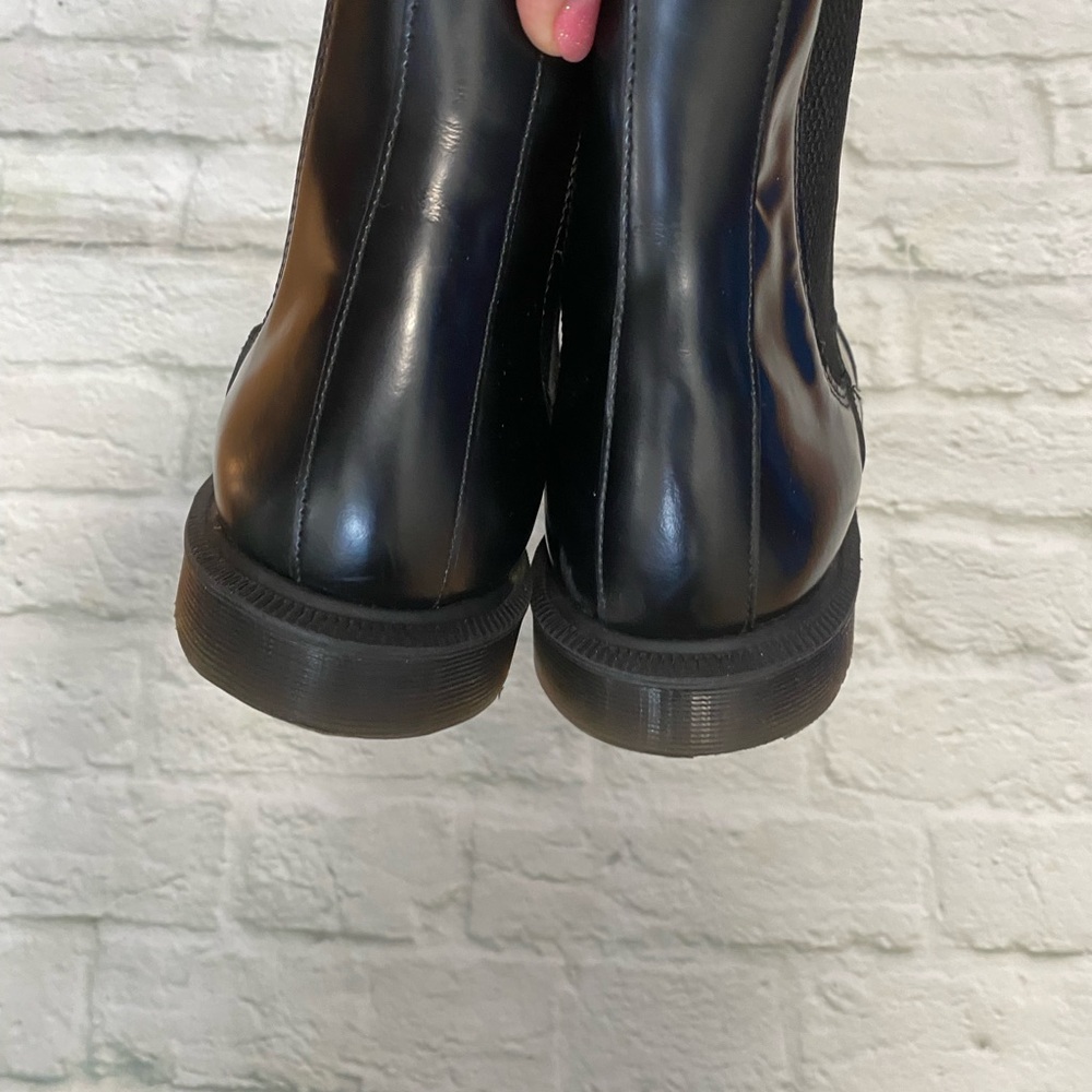 Dr. Martens Black Leather Chelsea Ankle Boots - Picture 10 of 11